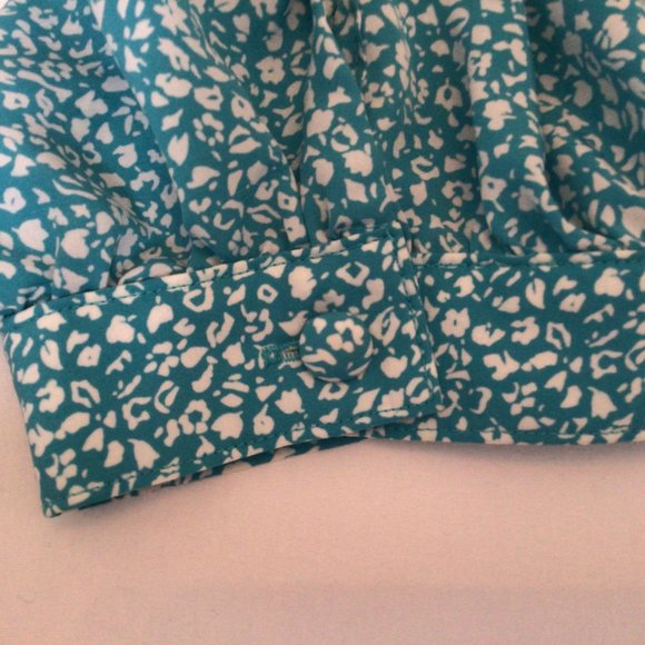 Lorenzo Blue dress with white flowers - Picture 9 of 13